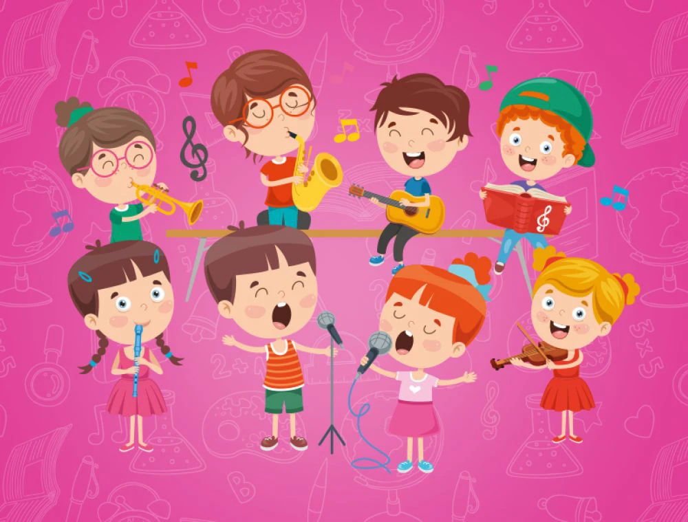 Dzieci grają na instrumentach! :) Wskazówki i piosenka