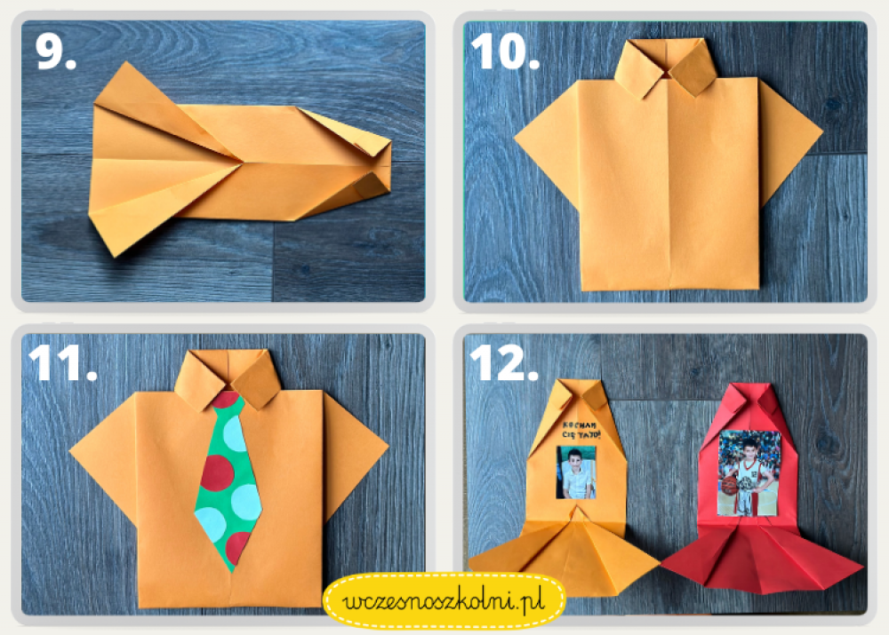 koszulki z origami instrukcja