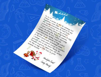 List od Świętego Mikołaja! Jak myślicie, co odpowiedziałby Święty Mikołaj?